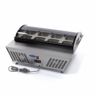 Maxima - Saladette - 67L - comprenant 8 bacs GN 1/6 - Sur table
