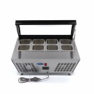 Maxima - Saladette - 67L - comprenant 8 bacs GN 1/6 - Sur table