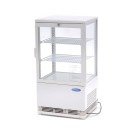 Maxima - Réfrigérateur vitrine - 58L - 43cm - Blanc