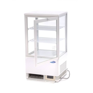 Maxima - Réfrigérateur vitrine - 58L - 43cm - Blanc