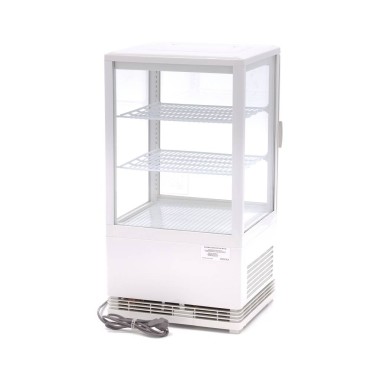 Maxima - Réfrigérateur vitrine - 58L - 43cm - Blanc