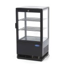 Maxima - Réfrigérateur vitré - 58L - 43cm - Noir