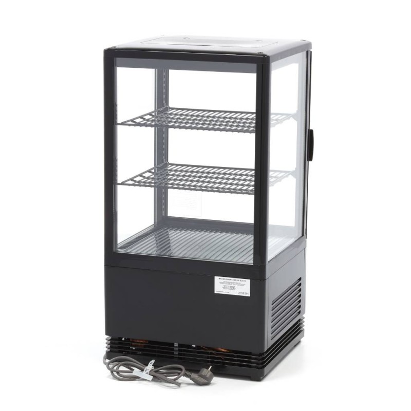 Maxima - Réfrigérateur vitré - 58L - 43cm - Noir