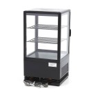 Maxima - Réfrigérateur vitré - 58L - 43cm - Noir