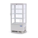 Maxima - Réfrigérateur vitré - 78L - 43cm - Blanc