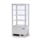 Maxima - Réfrigérateur vitré - 78L - 43cm - Blanc