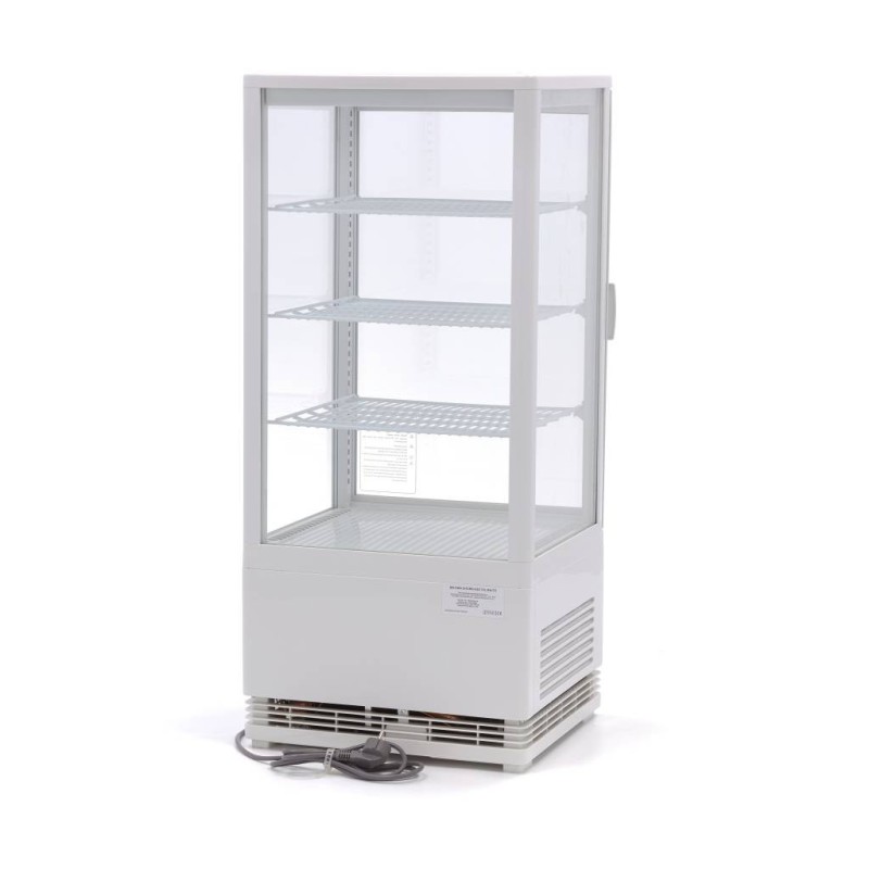 Maxima - Réfrigérateur vitré - 78L - 43cm - Blanc