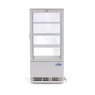 Maxima - Réfrigérateur vitré - 78L - 43cm - Blanc