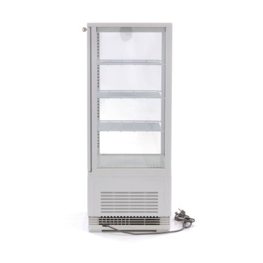 Maxima - Réfrigérateur vitré - 78L - 43cm - Blanc