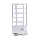 Maxima - Réfrigérateur Vitrine - 98L - 43cm - Blanc