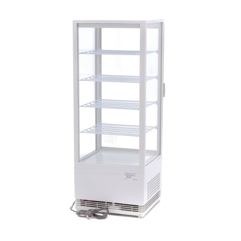Maxima - Réfrigérateur Vitrine - 98L - 43cm - Blanc