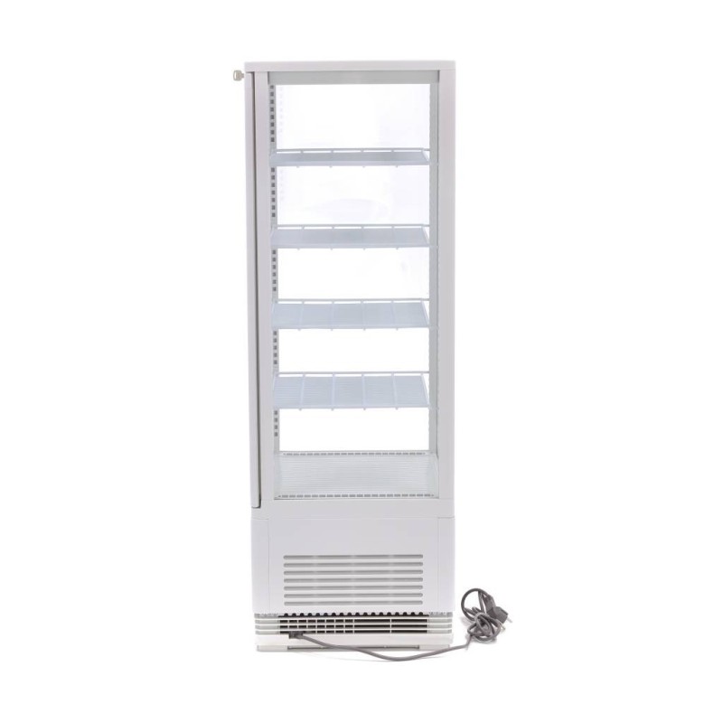 Maxima - Réfrigérateur Vitrine - 98L - 43cm - Blanc