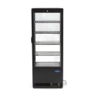 Maxima - Réfrigérateur vitré - 98L - 43cm - Noir