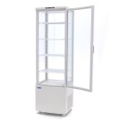 Maxima - Réfrigérateur vitré - 235L - 52cm - Blanc