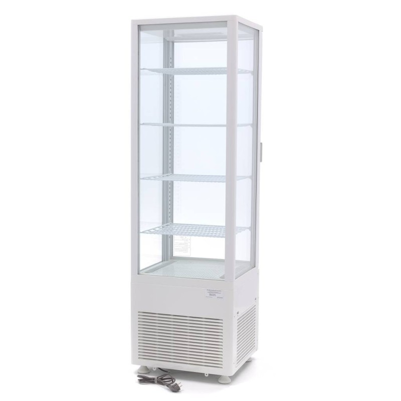Maxima - Réfrigérateur vitré - 235L - 52cm - Blanc