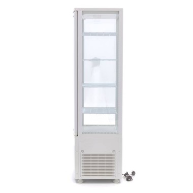 Maxima - Réfrigérateur vitré - 235L - 52cm - Blanc