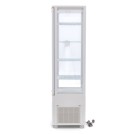 Maxima - Réfrigérateur vitré - 235L - 52cm - Blanc
