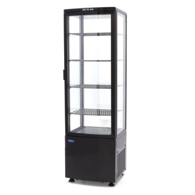 Maxima - Réfrigérateur Vitrine - 235L - 52cm - Noir
