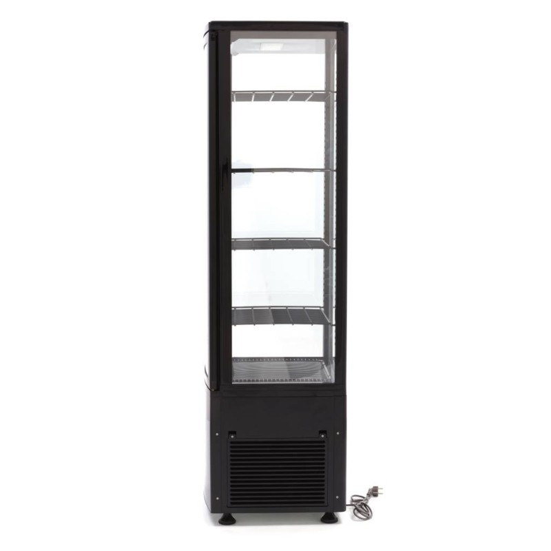 Maxima - Réfrigérateur Vitrine - 235L - 52cm - Noir