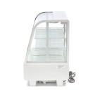 Maxima - Réfrigérateur Vitrine - 100L - 68cm - Blanc