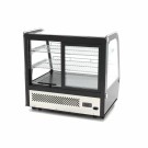 Maxima - Réfrigérateur vitrine - 120L - 70cm - Portes coulissantes arrière