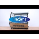 Maxima - Réfrigérateur vitrine - 120L - 70cm - Portes coulissantes arrière
