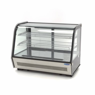 Maxima - Vitrine Réfrigérée - 160L - 88cm - Portes Coulissantes arrière