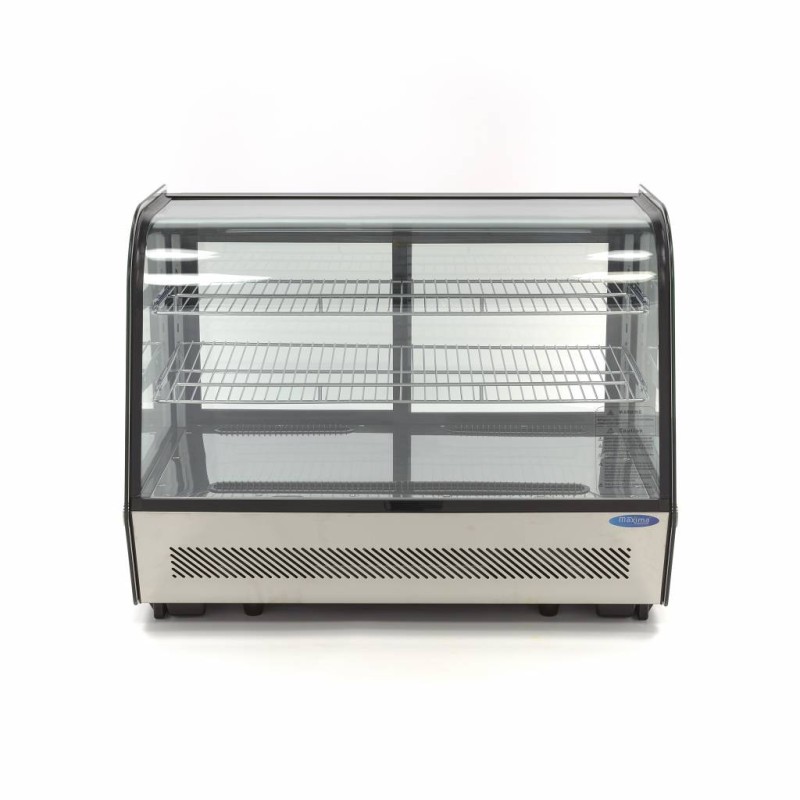 Maxima - Vitrine Réfrigérée - 160L - 88cm - Portes Coulissantes arrière
