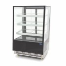 Maxima - Réfrigérateur vitré - 400L - 90cm - sur roulettes