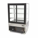 Maxima - Réfrigérateur vitré - 500L - 120cm - sur roulettes