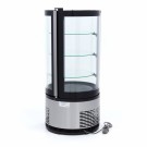 Maxima - Réfrigérateur Vitrine - 100L - 48cm - Rond