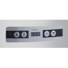 Maxima - Réfrigérateur Vitrine - 100L - 48cm - Rond