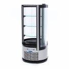 Maxima - Réfrigérateur Vitrine - 100L - 48cm - Rond
