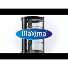 Maxima - Réfrigérateur Vitrine - 100L - 48cm - Rond