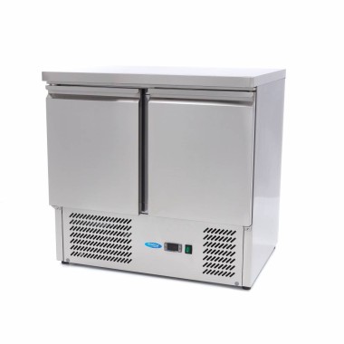 Maxima - Réfrigérateur Comptoir - 257L - 90cm - 2 Portes