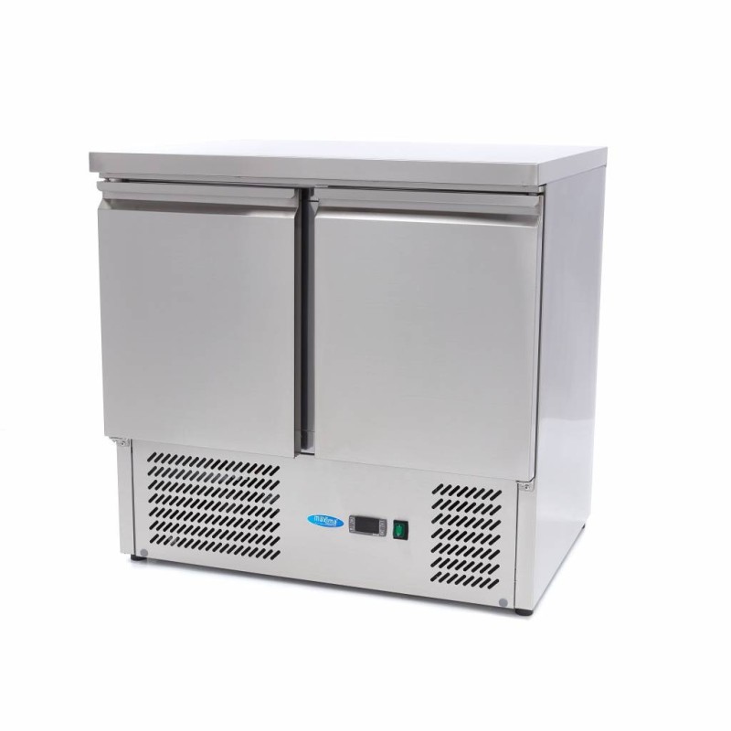 Maxima - Réfrigérateur Comptoir - 257L - 90cm - 2 Portes