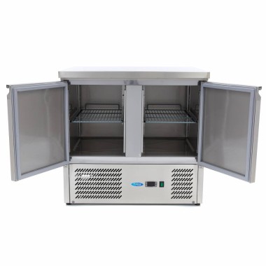 Maxima - Réfrigérateur Comptoir - 257L - 90cm - 2 Portes