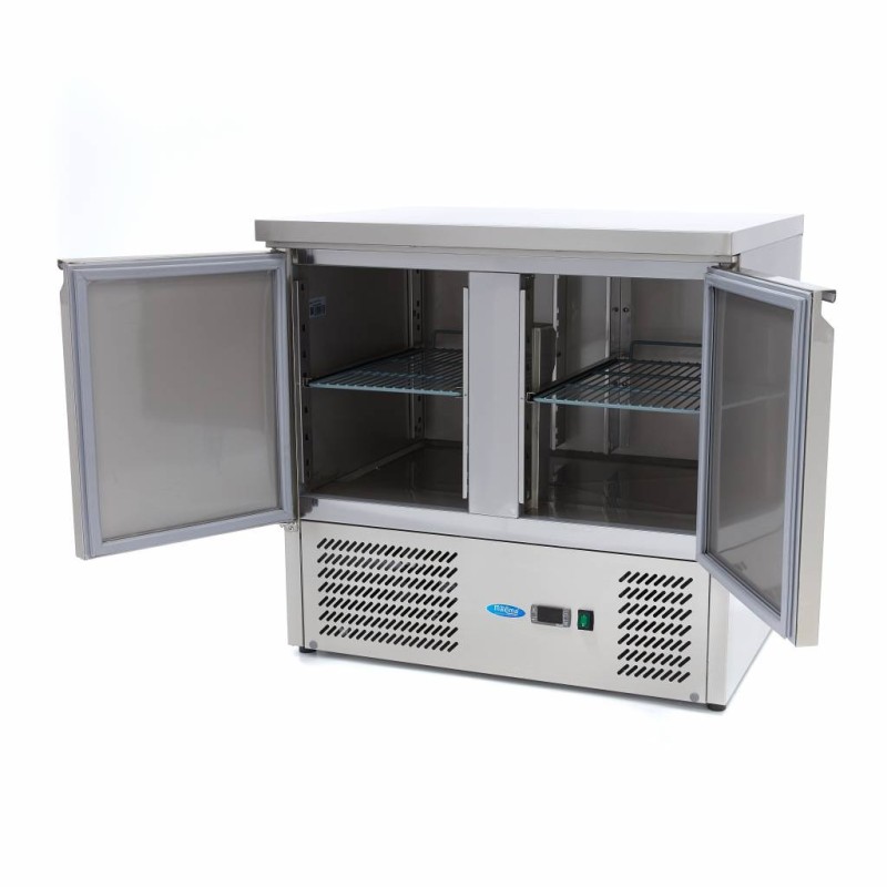 Maxima - Réfrigérateur Comptoir - 257L - 90cm - 2 Portes