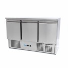 Maxima - Réfrigérateur de comptoir - 400L - 137cm - 3 portes