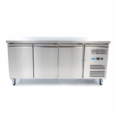 Maxima - Réfrigérateur de comptoir - 465L - 180cm - 3 portes