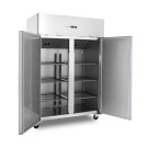 Maxima - Réfrigérateur - 1200L - 6 étagères ajustables (2/1 GN) - sur roulettes inox