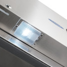 Maxima - Réfrigérateur - 1200L - 6 étagères ajustables (2/1 GN) - sur roulettes inox