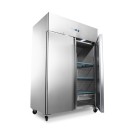 Maxima - Congélateur - 1200L - 6 étagères réglables (2/1 GN) - sur roulettes avec étagères