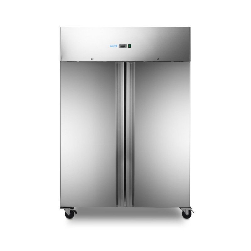 Maxima - Congélateur - 1200L - 6 étagères réglables (2/1 GN) - sur roulettes avec étagères