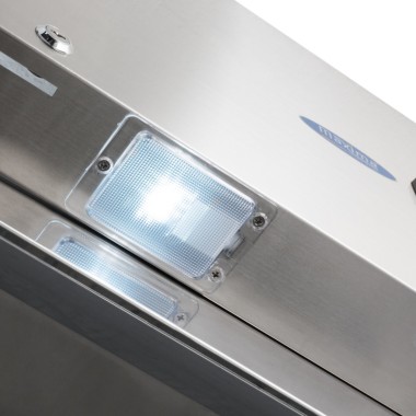 Maxima - Congélateur - 1200L - 6 étagères réglables (2/1 GN) - sur roulettes avec étagères
