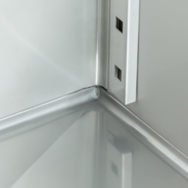 Maxima - Congélateur - 1200L - 6 étagères réglables (2/1 GN) - sur roulettes avec étagères