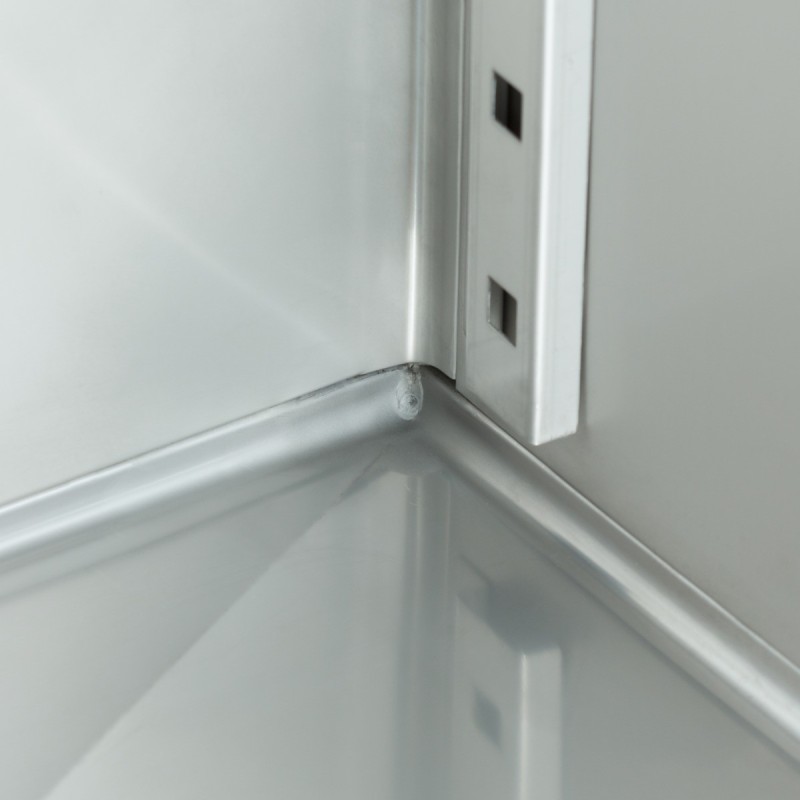 Maxima - Congélateur - 1200L - 6 étagères réglables (2/1 GN) - sur roulettes avec étagères