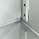 Maxima - Congélateur - 1200L - 6 étagères réglables (2/1 GN) - sur roulettes avec étagères