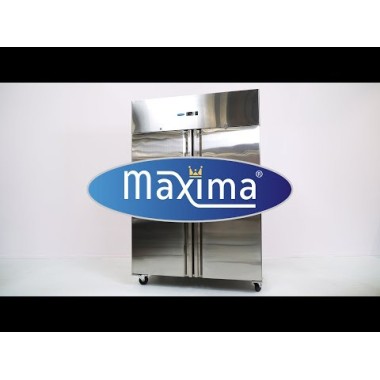 Maxima - Congélateur - 1200L - 6 étagères réglables (2/1 GN) - sur roulettes avec étagères