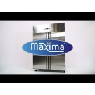 Maxima - Congélateur - 1200L - 6 étagères réglables (2/1 GN) - sur roulettes avec étagères